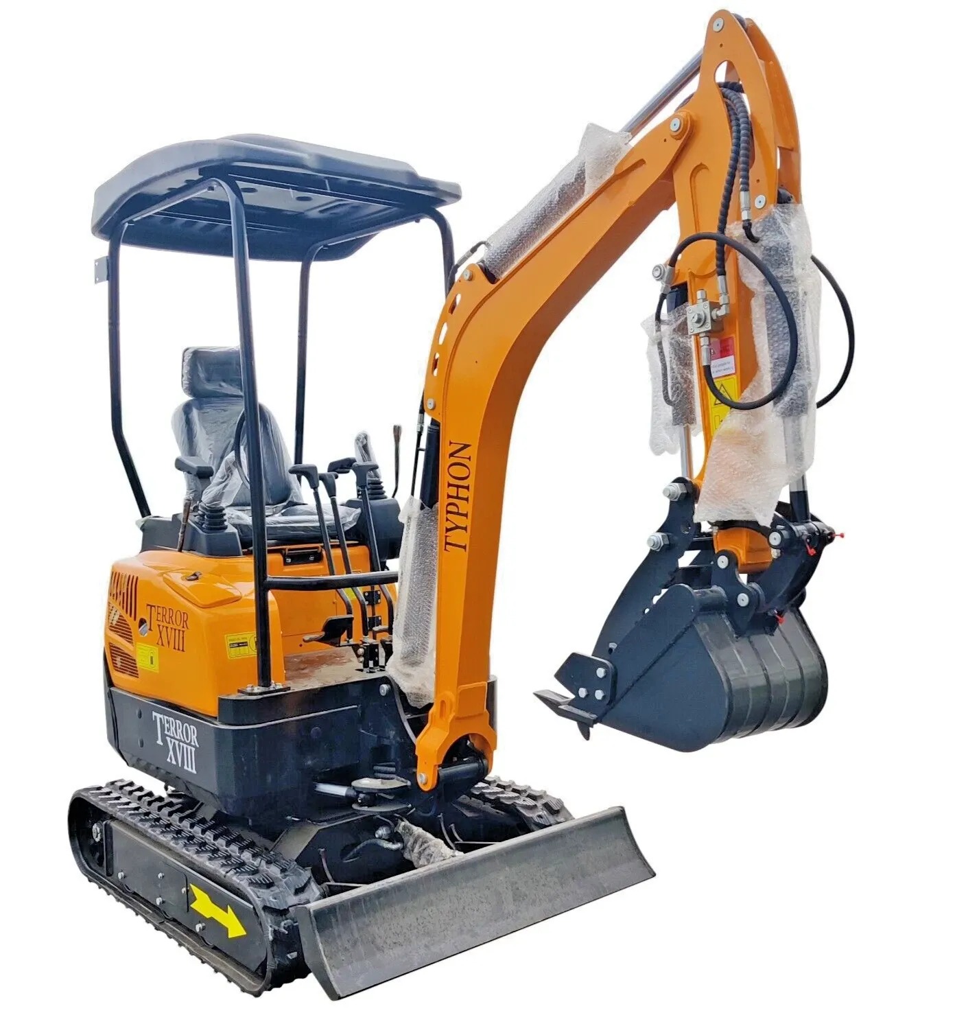 4,000 lbs Terror XVIII Mini Excavator, EPA KUBOTA D902 Engine